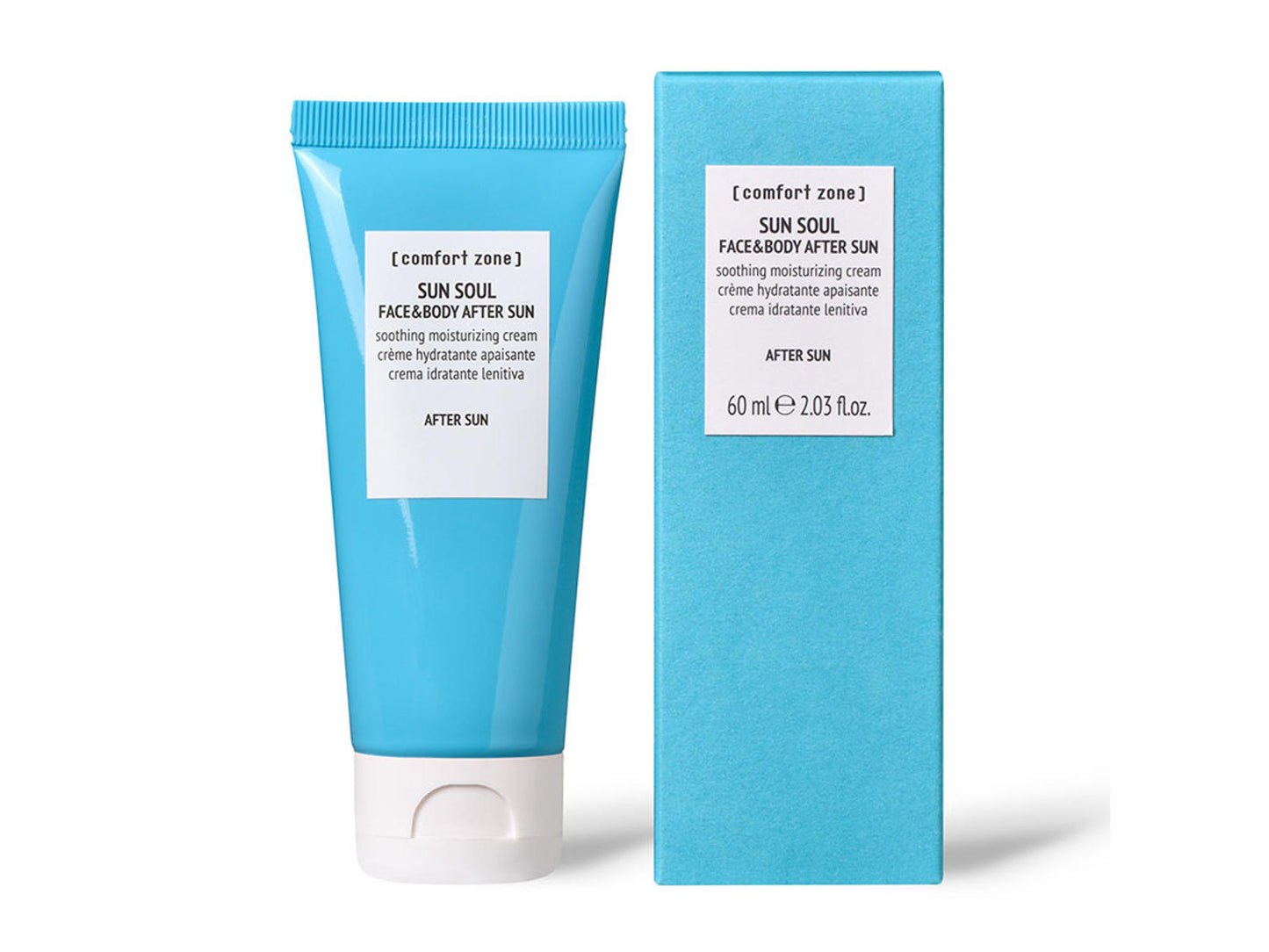 COMFORT ZONE | Sun Soul Aftersun Face & Body Cream, TRAVEL | 60 ml