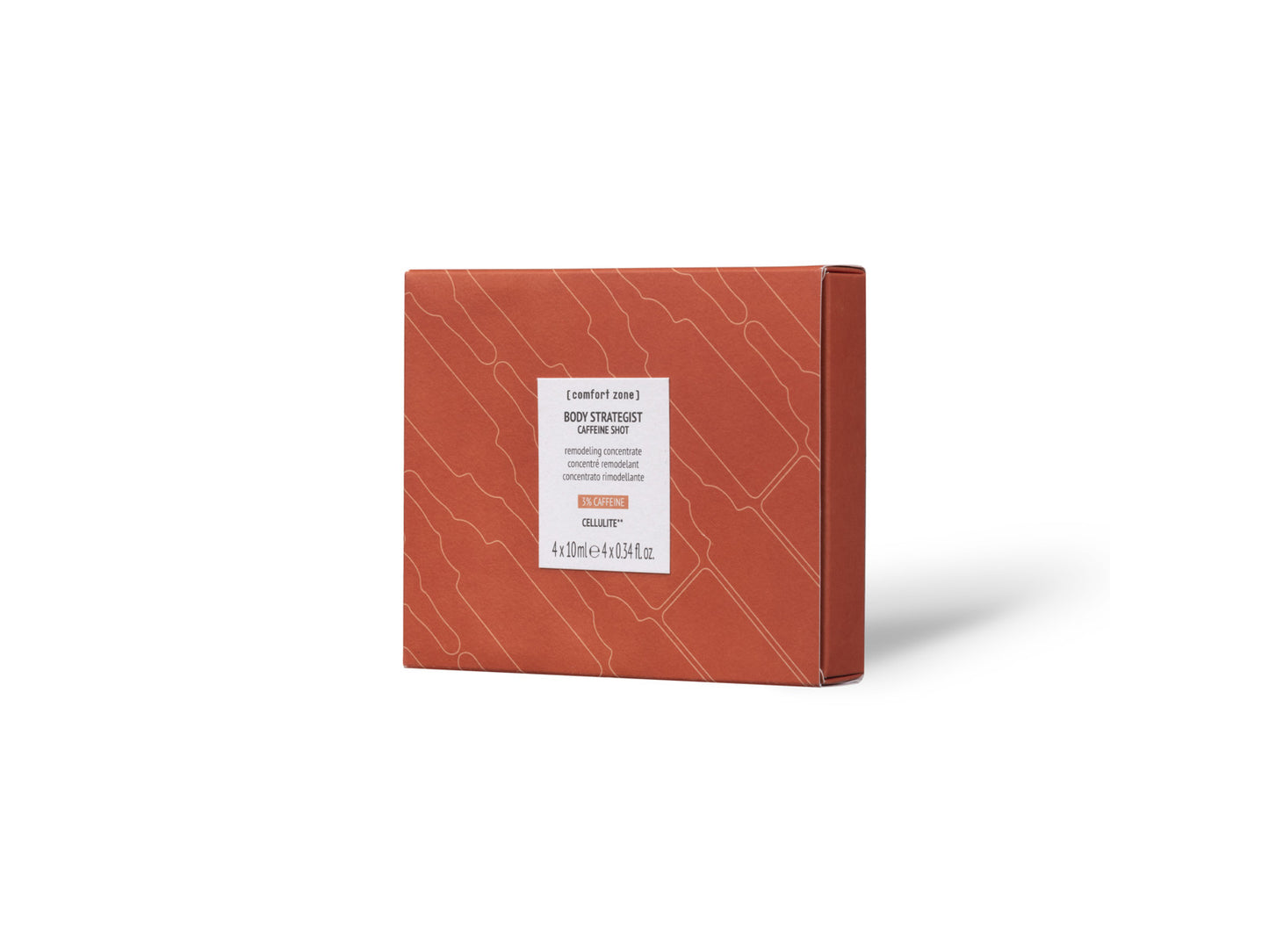 COMFORT ZONE | Body Strategist Caffeine Shot | 4 x 10 ml