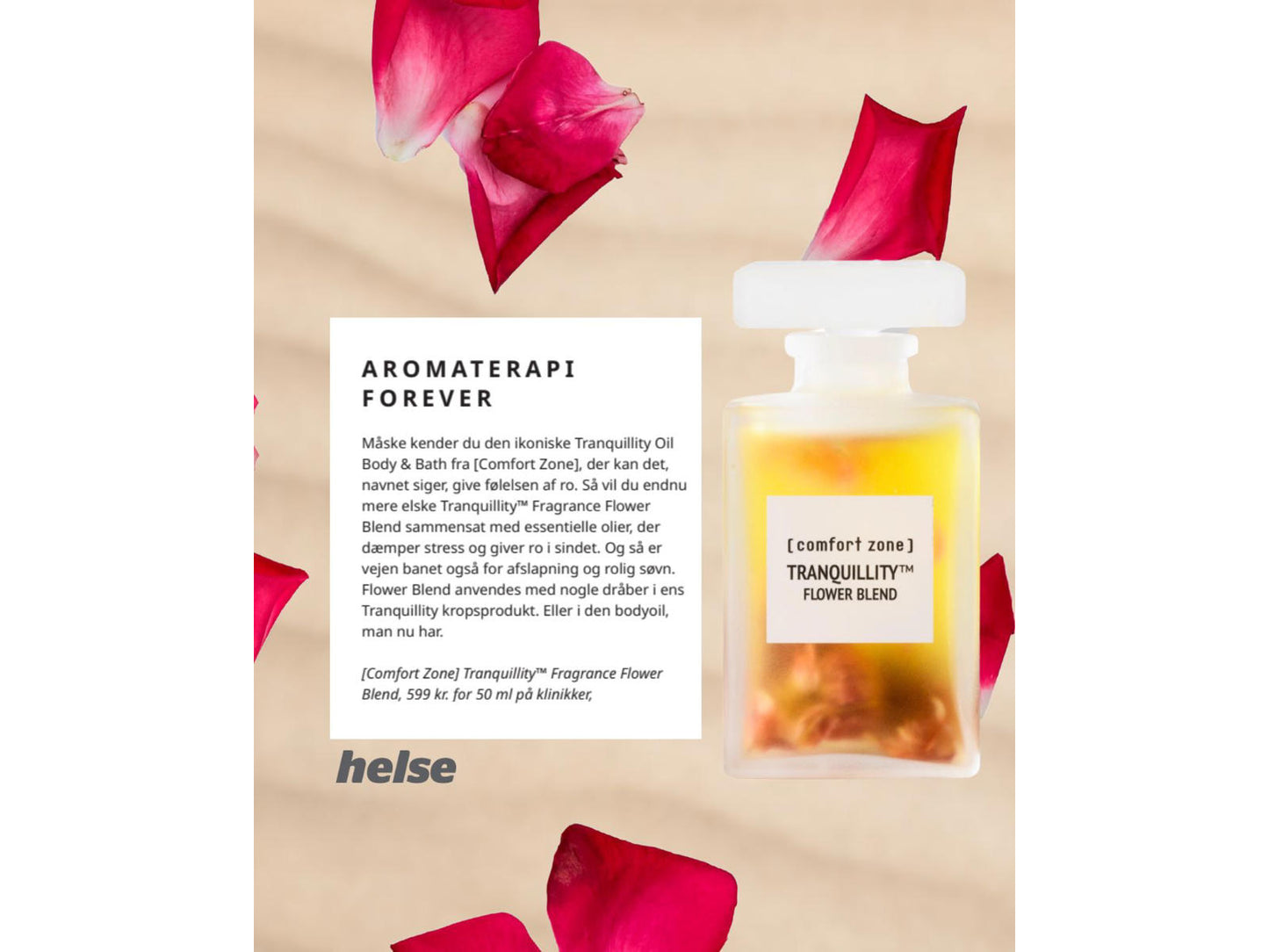 COMFORT ZONE | Tranquillity Fragrance Flower Blend | 50 ml