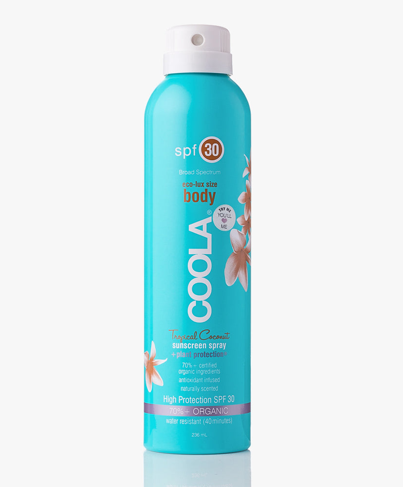 COOLA Body Sunscreen Spray Tropical Coconut SPF 30 - 177 ml