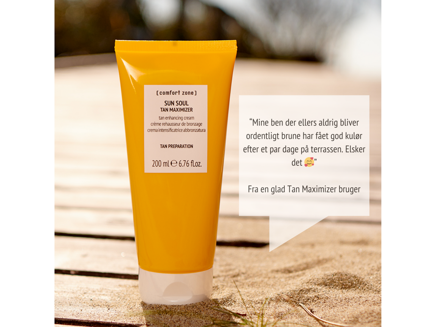 COMFORT ZONE | Sun Soul Tan Maximizer Cream | 200 ml