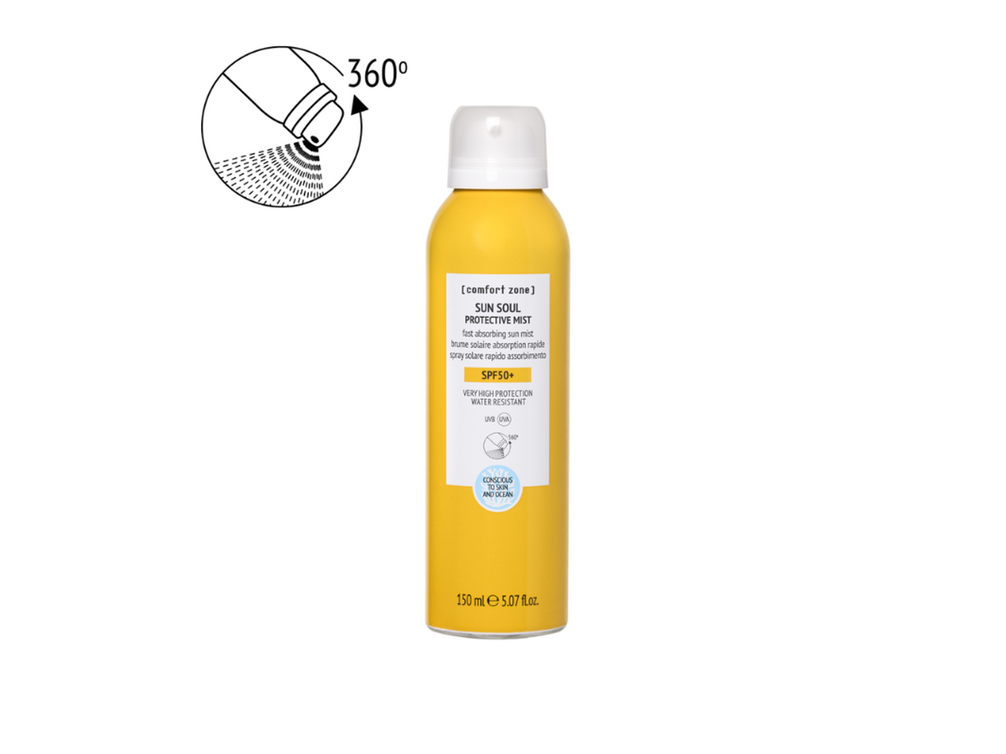 COMFORT ZONE | Sun Soul SPRAY Mist SPF50+ | 150 ml
