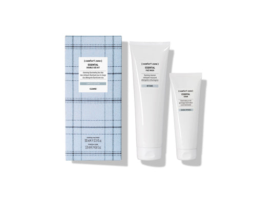 COMFORT ZONE | Essential Maxi Size Kit | Face wash + Scrub