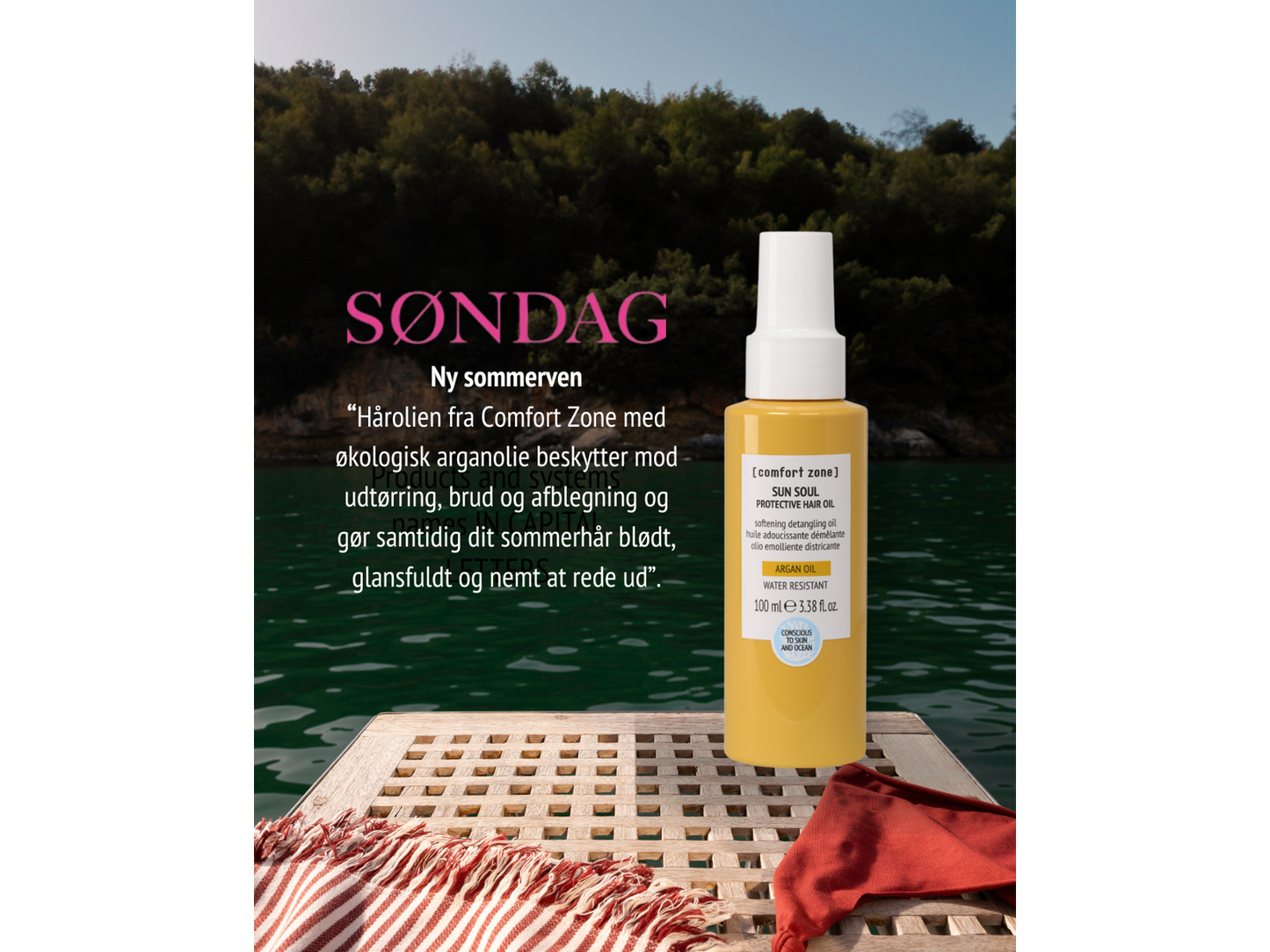 COMFORT ZONE | Sun Soul Hair Oil | 100 ml