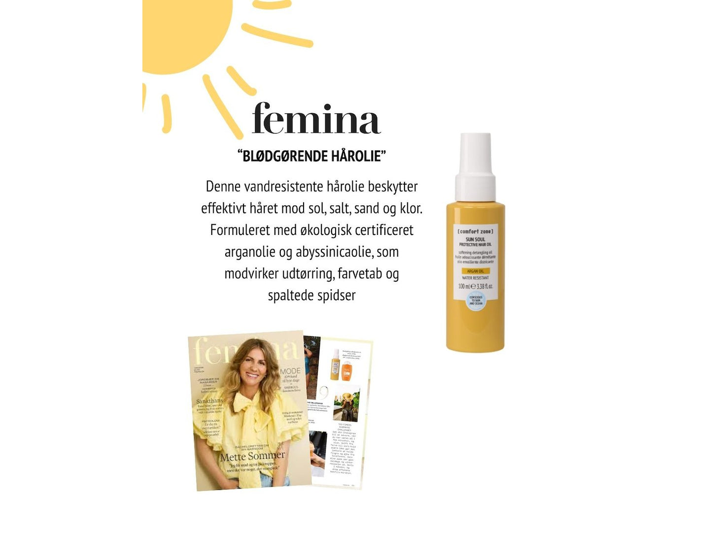 COMFORT ZONE | Sun Soul Hair Oil | 100 ml