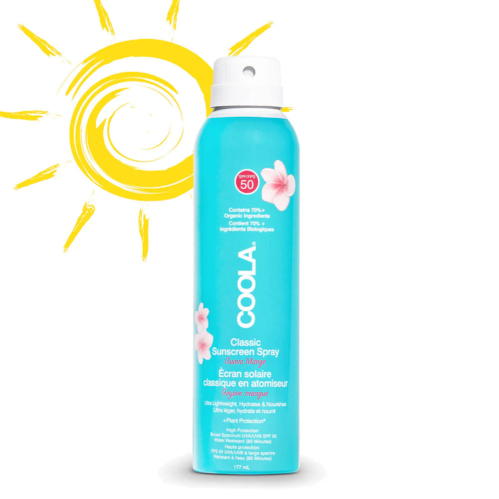 COOLA Classic Body Spray Guava Mango SPF 50, 177 ml