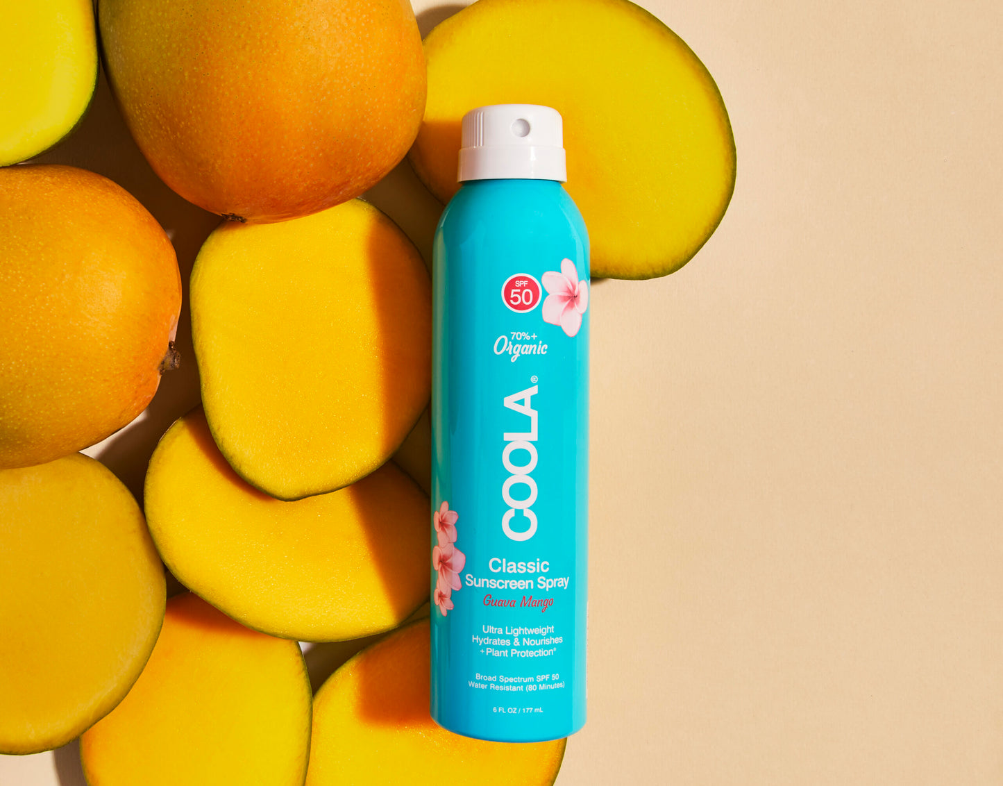 COOLA Classic Body Spray Guava Mango SPF 50, 177 ml
