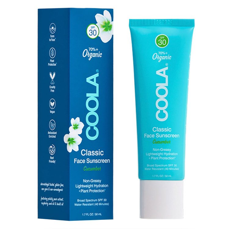 COOLA Classic Face Lotion Cucumber SPF 30, 50 ml