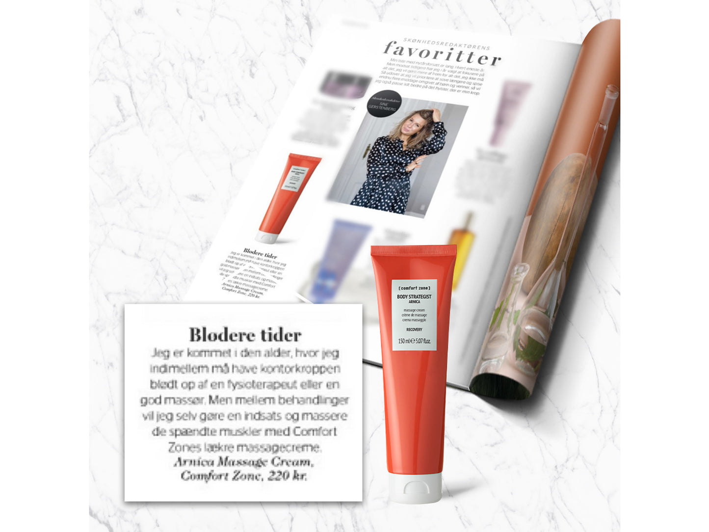 COMFORT ZONE | Body Strategist Arnica | 150 ml