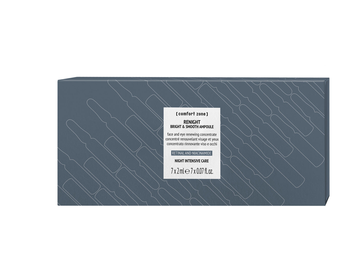 COMFORT ZONE | Renight Bright & Smooth Ampoules | 7x2 ml