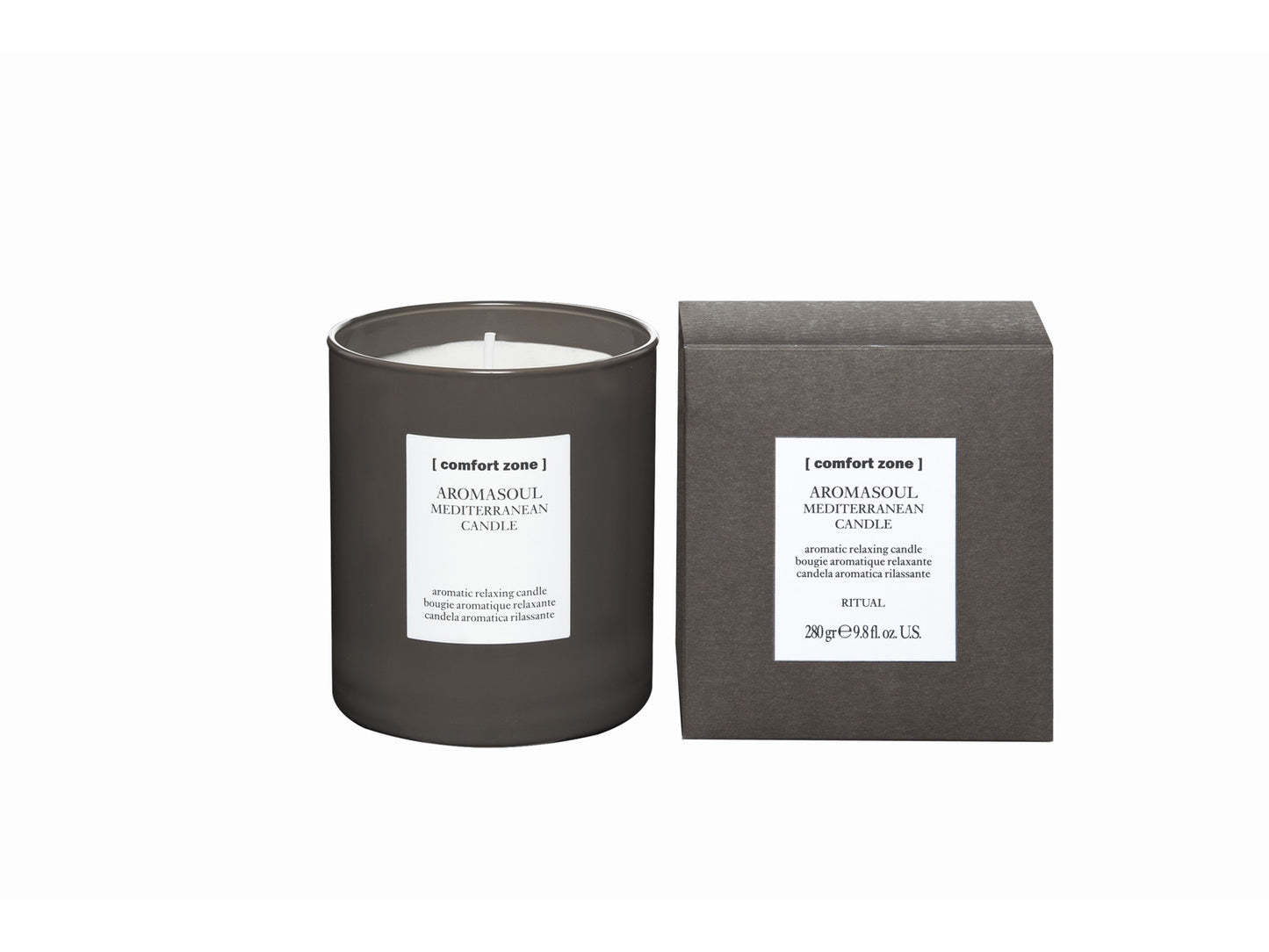 COMFORT ZONE | Candle, Aromasoul Mediterranean | 280 gr.