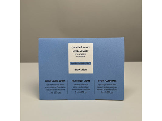 COMFORT ZONE | Hydramemory Trial Kit | Serum, Creme, maske